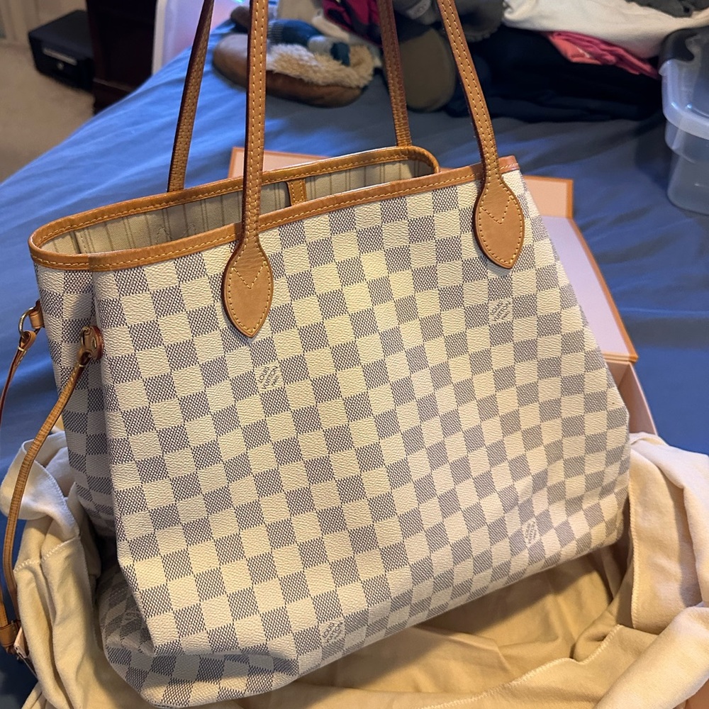 Louis Vuitton, Neverfull GM, Demier Azur Canvas - Picture 1 of 5